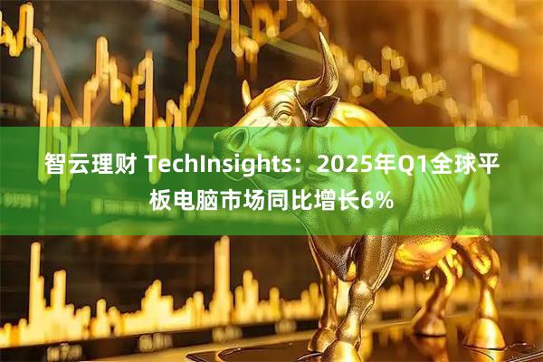 智云理财 TechInsights:2025年Q1全球平板电脑市场同比增长6%
